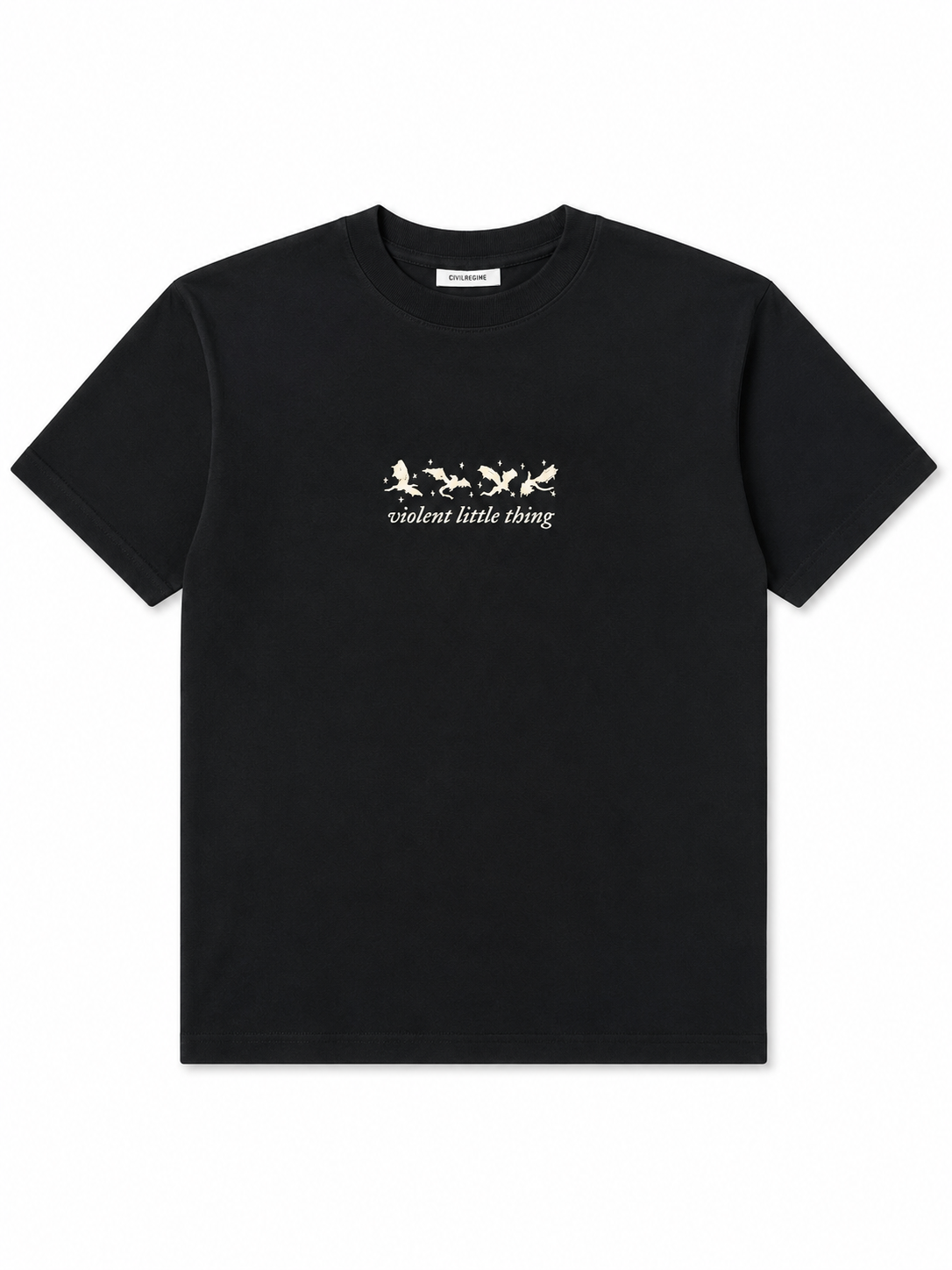 Violent Little Thing | Embroidered Shirt