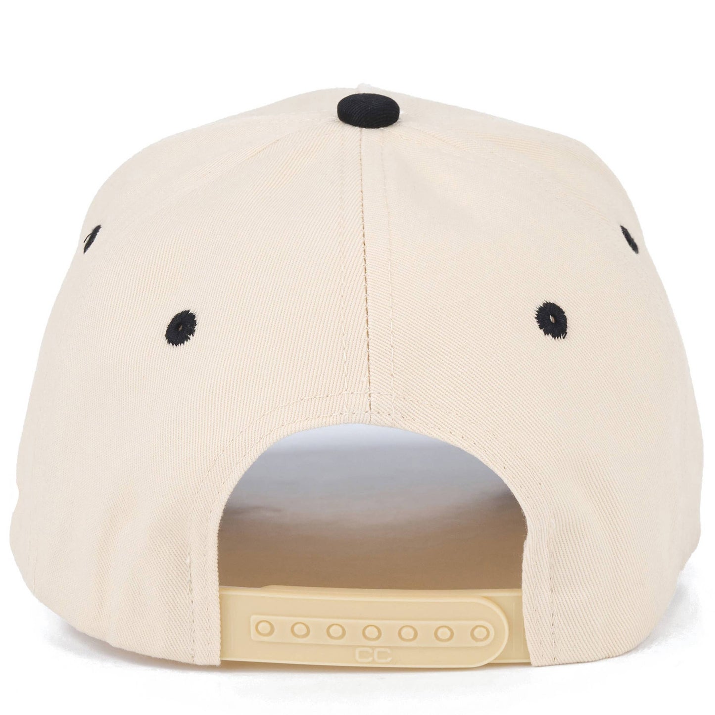 C.C HOT MESS Letter Embroidered on Two Tone Trucker Hat
