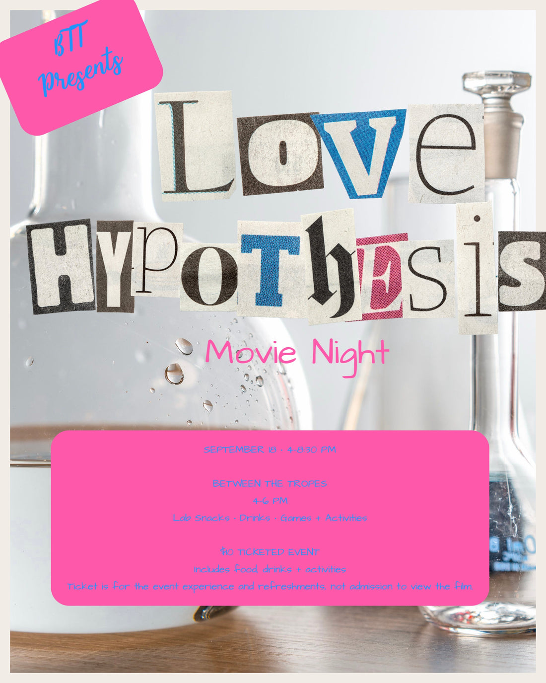 The Love Hypothesis: A Bookish Research Night 🧪💗