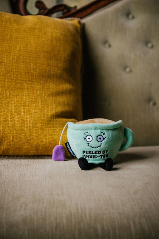 Plush Teacup  Anxietea  Soft Cuddly Perfect Toy Funny Cute