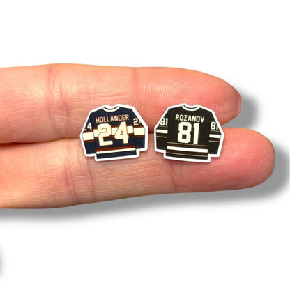 Heated Rivalry Jersey Earrings *limited stock*