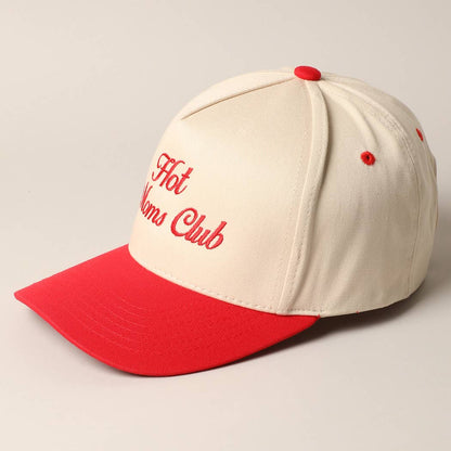 Hot Moms Club Trucker Baseball Cap: BLACK / ONESIZE