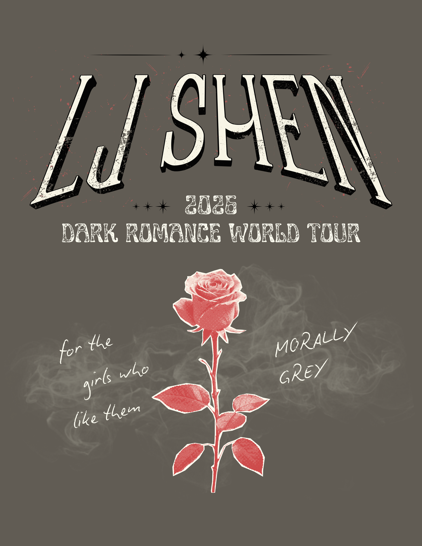 🖤 LJ Shen Universe Tour Tee - Licensed LJ Shen