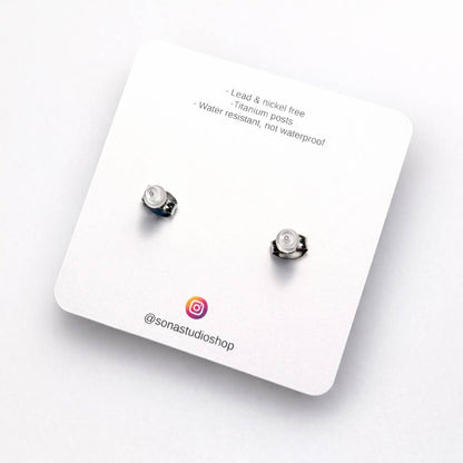 Little Miss Loves Books Earrings