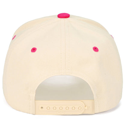 C.C OUT HERE DILLY DALLYING Letter on Two Tone Trucker Hat: Butter Yellow