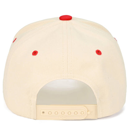 C.C SORRY ABOUT MY KIDS Letter Two Tone Trucker Hat: Black