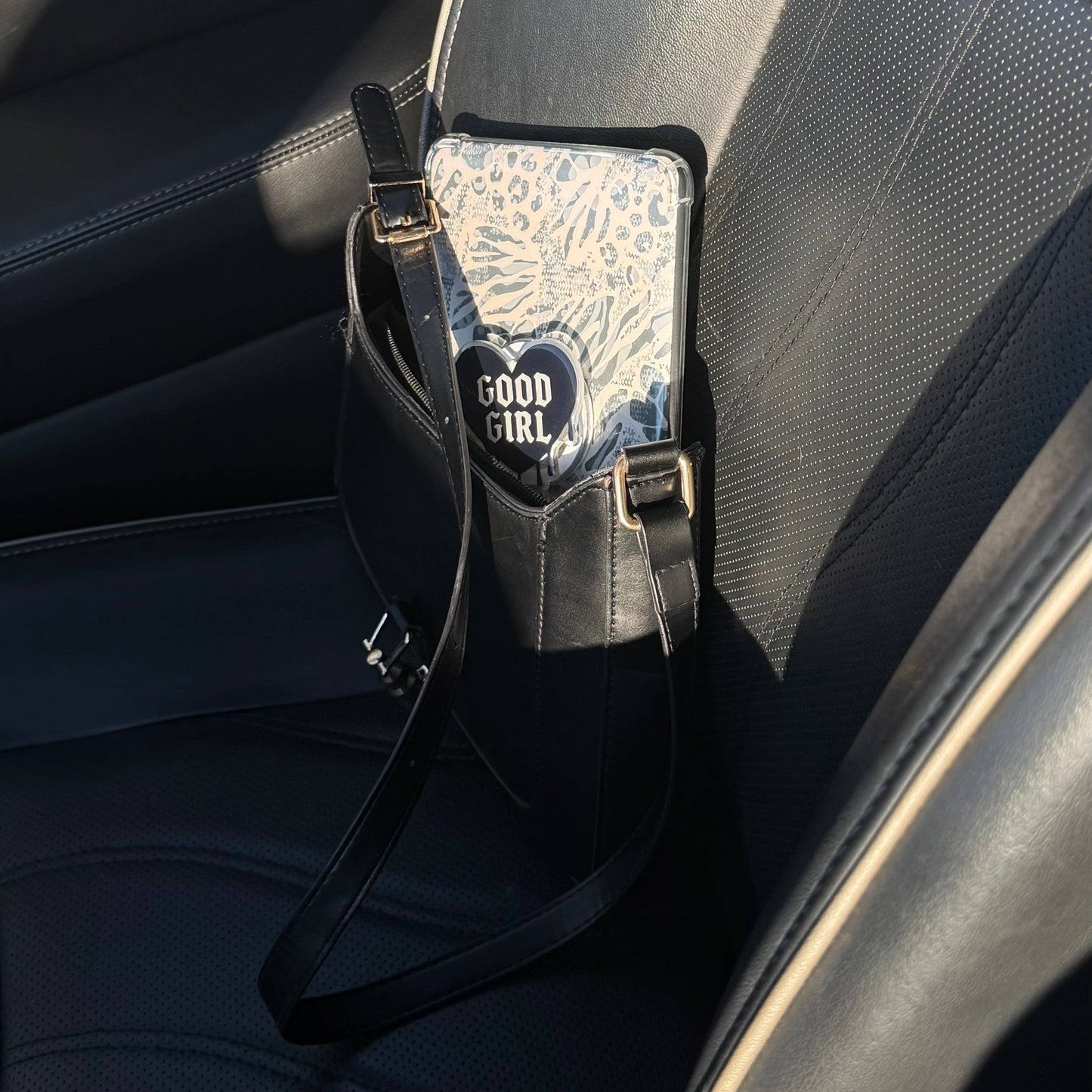 Good Girl Heart Kindle Grip | Magnetic or Sticker: Sticker