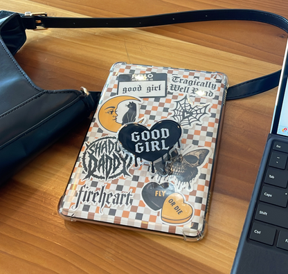 Good Girl Heart Kindle Grip | Magnetic or Sticker: Sticker