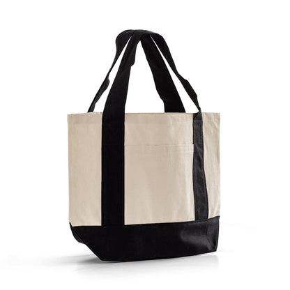 TBF Mini Iconic Shopping Bag - TG237: Natural Black