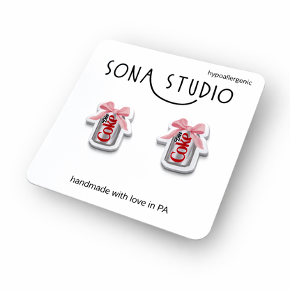 Diet Soda Earrings