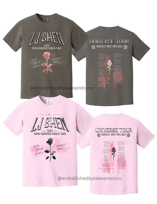 🖤 LJ Shen Universe Tour Tee - Licensed LJ Shen