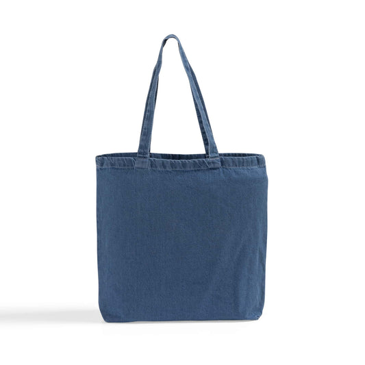 TBF Denim Twill Tote - TF270: Washed Denim