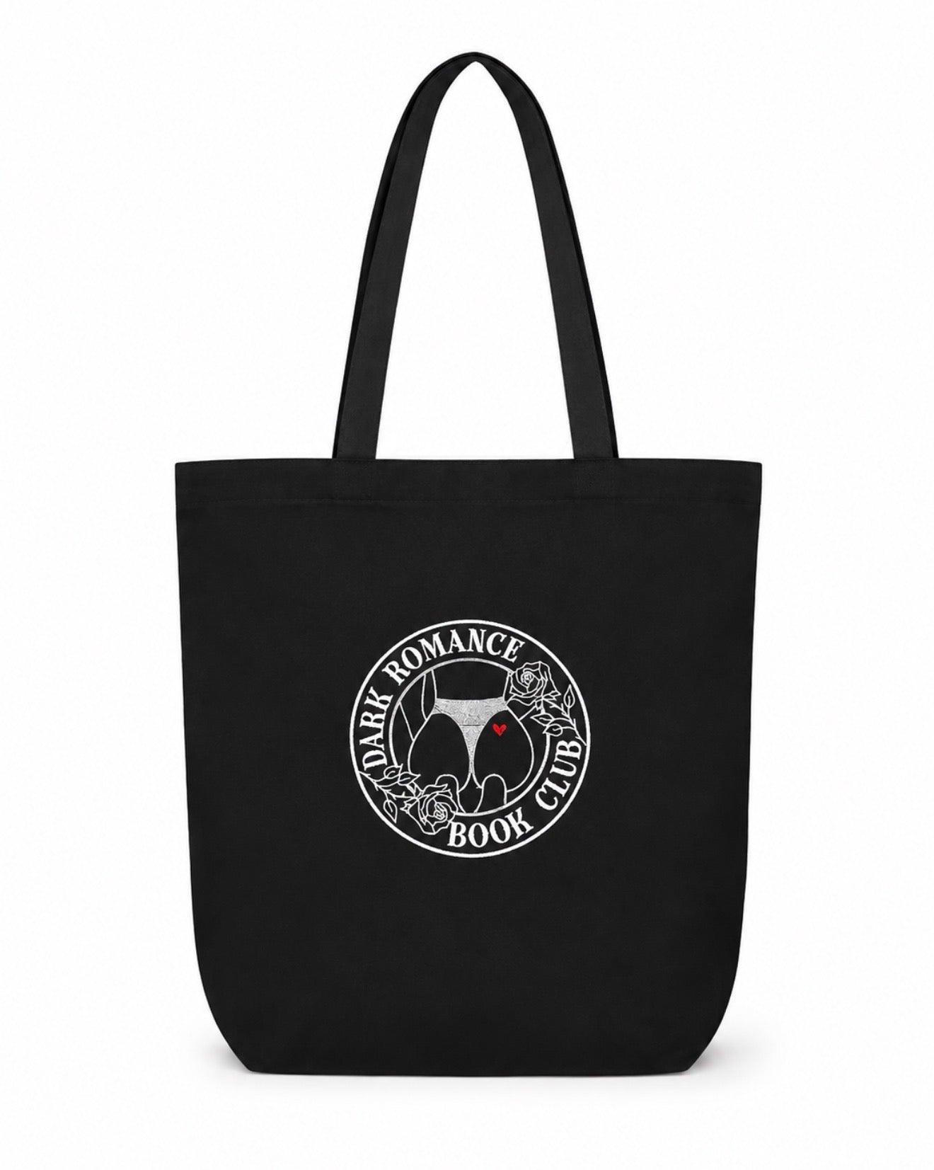 Dark Romance Embroidered Tote