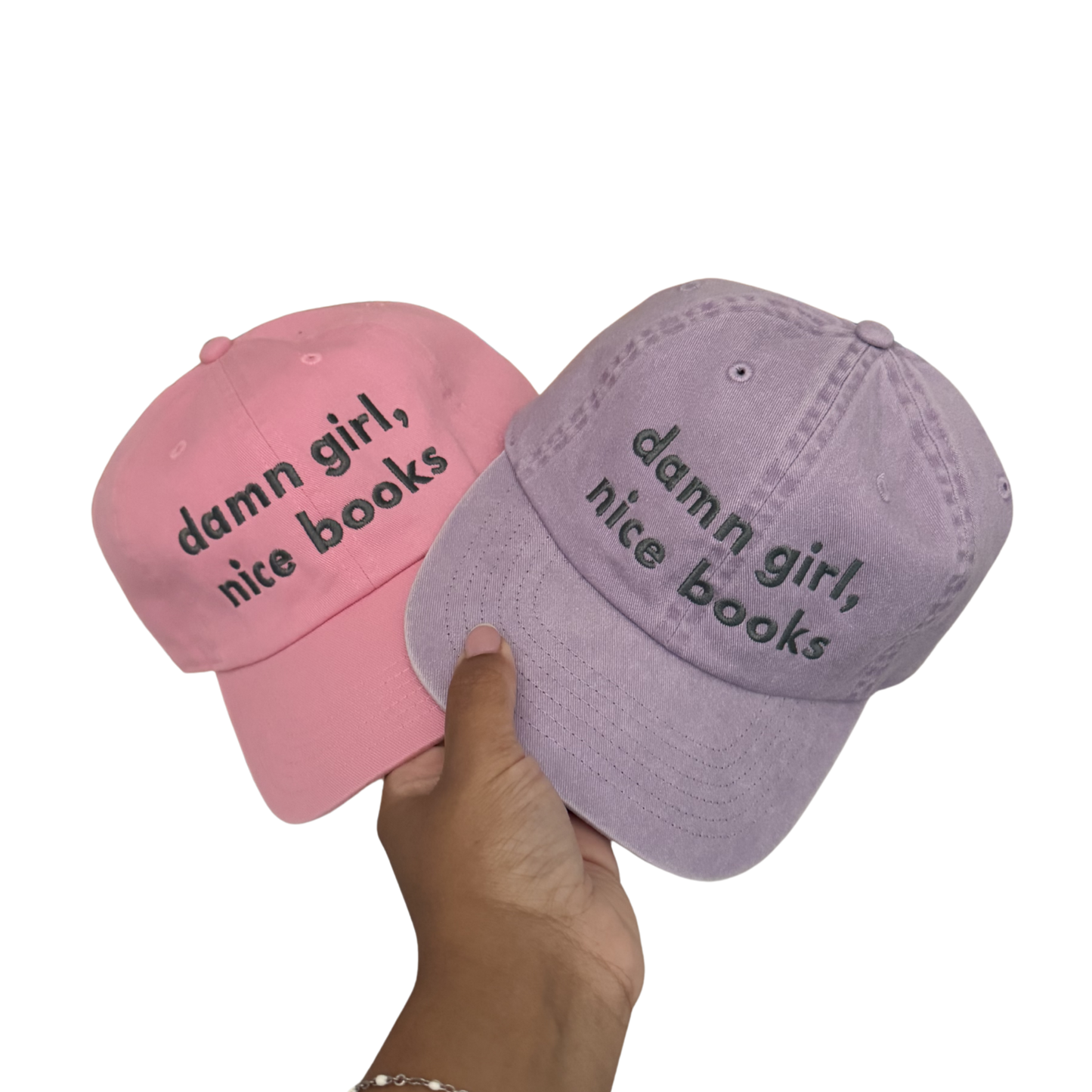 Damn Girl Nice Books Dad Hat