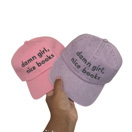 Damn Girl Nice Books Dad Hat