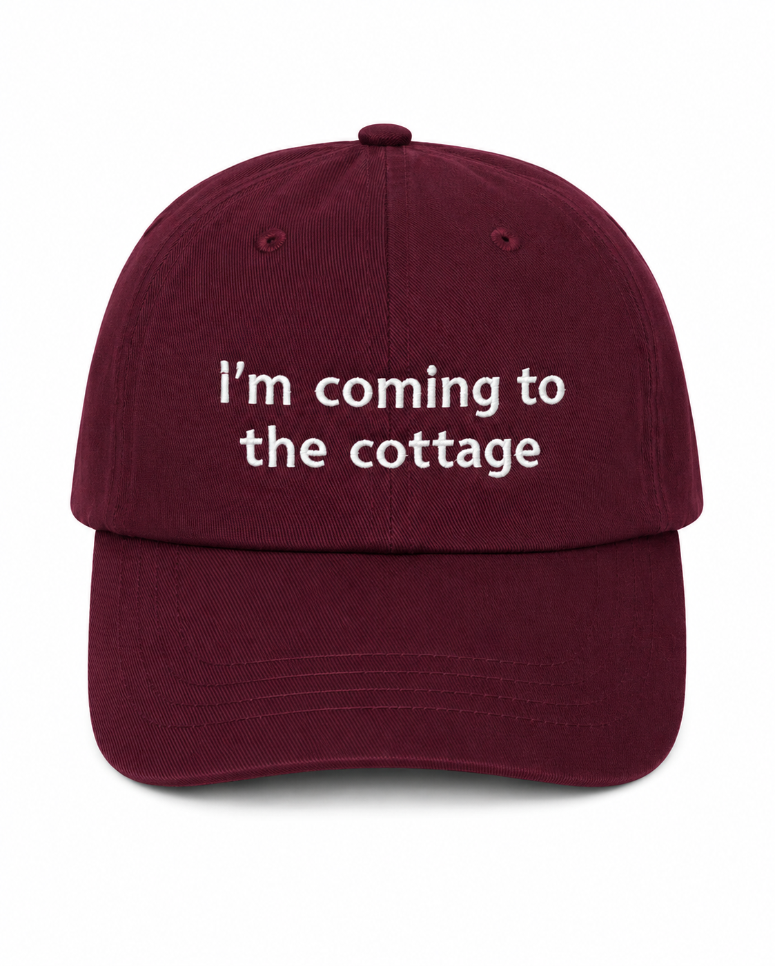 I’m coming to the cottage