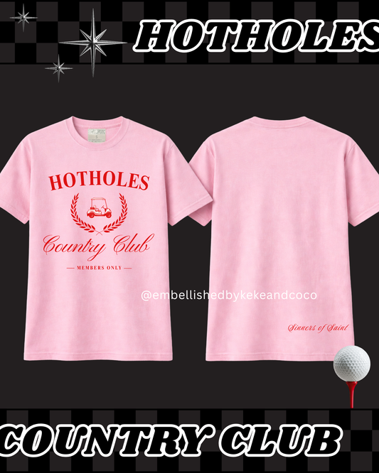 Hotholes Country Club Tee – Licensed LJ Shen