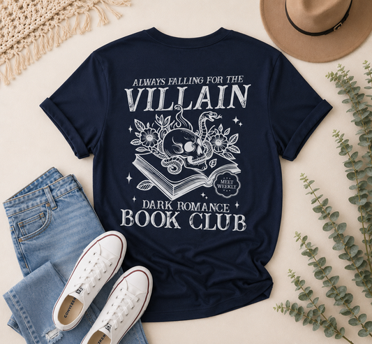 Villain Book Club Tshirt