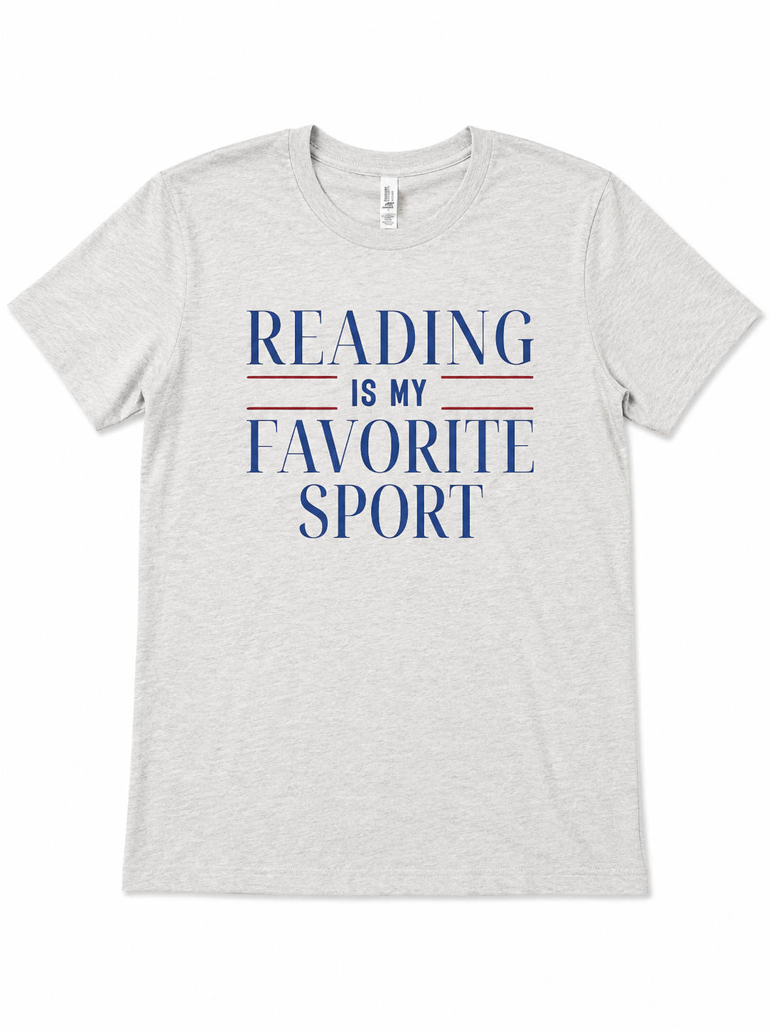 Reading Is My Favorite Sport Shirt | Funny Book Lover Tee