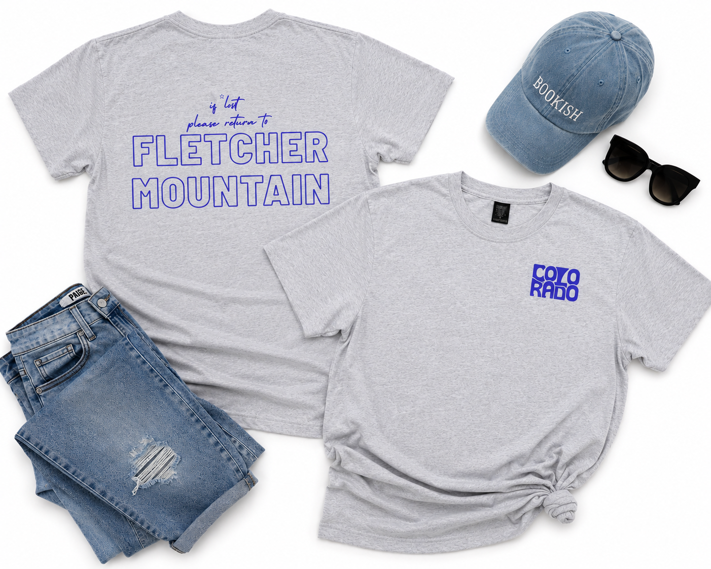 If Lost, Please Return to Fletcher Mountain Tee | The Amy Daws Collection