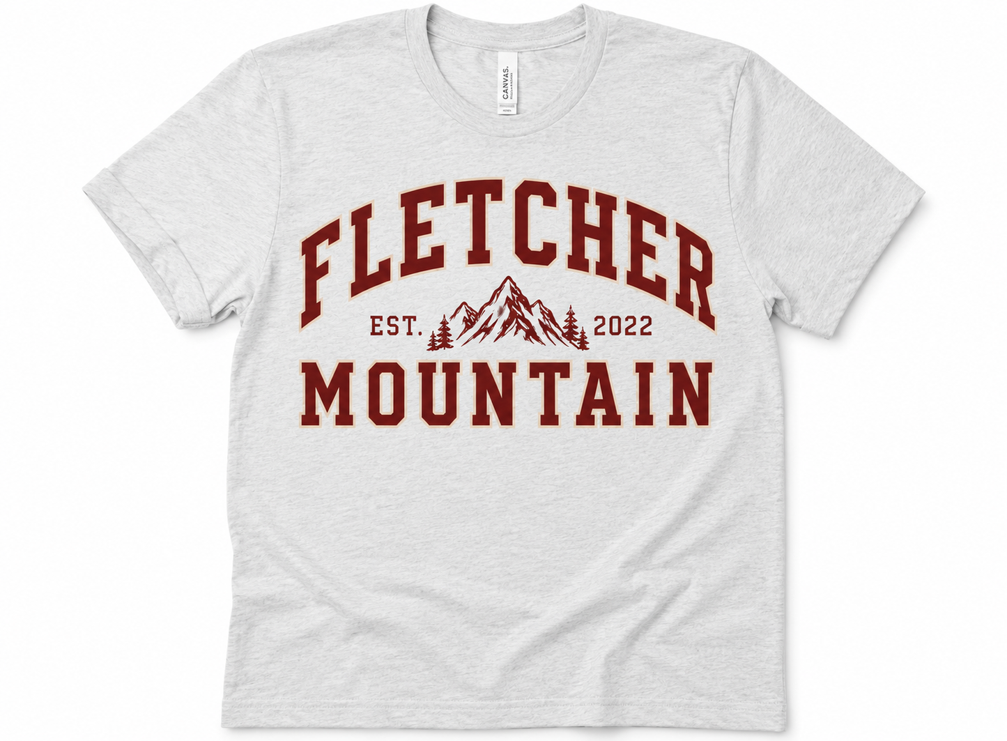 Fletcher Mountain Souvenir T-Shirt | The Amy Daws Collection