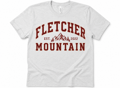Fletcher Mountain Souvenir T-Shirt | The Amy Daws Collection