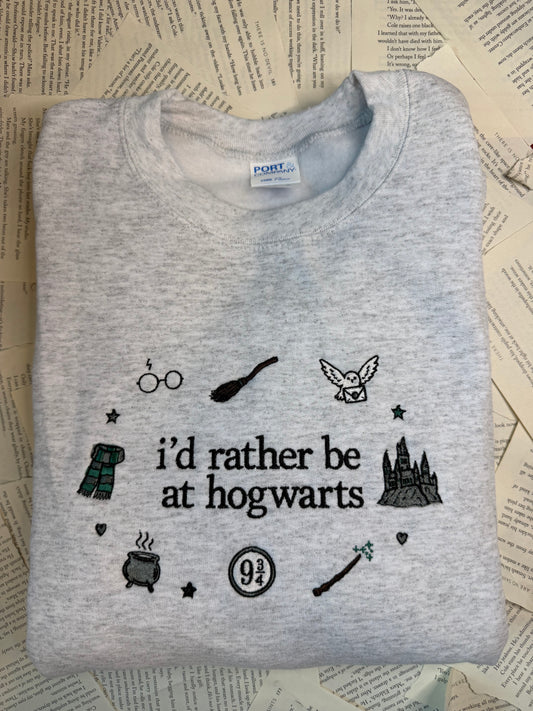 I’d rather be at Hogwarts | Slytherin