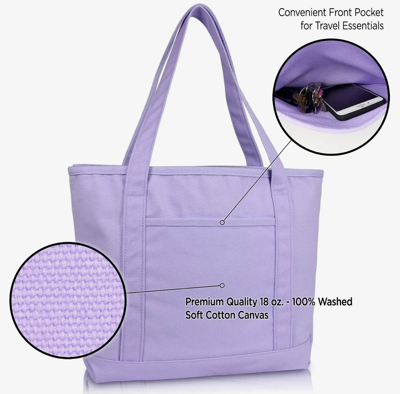 Meet the Locals Embroidered Tote Bag