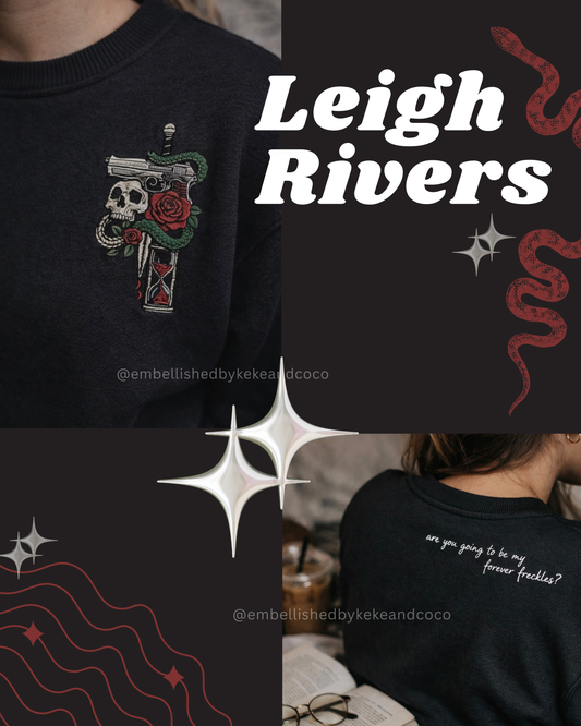 Edge of darkness sweatshirt  - Leigh Rivers Licensed