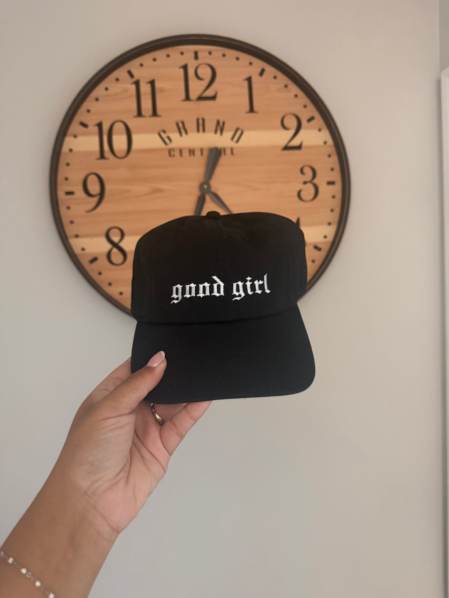 Good Girl Embroidered Dad Hat