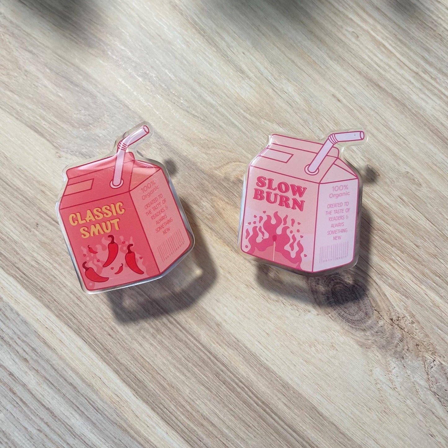 Milk Carton Kindle Grip | Classic Smut or Slow Burn: Sticker / Classic Smut