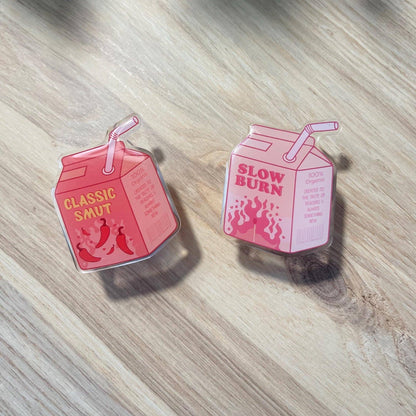 Milk Carton Kindle Grip | Classic Smut or Slow Burn: Sticker / Classic Smut
