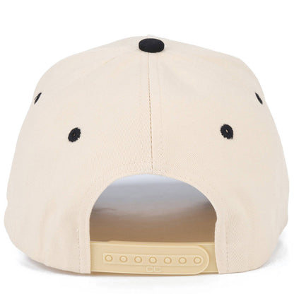 C.C HOT MESS Letter Embroidered on Two Tone Trucker Hat
