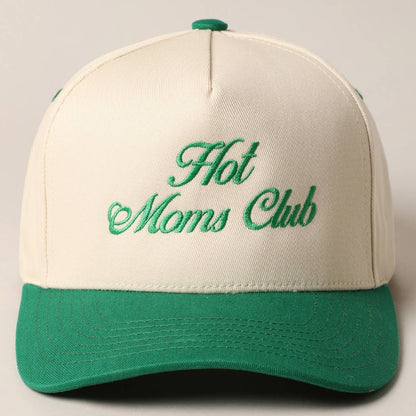 Hot Moms Club Trucker Baseball Cap: BLACK / ONESIZE