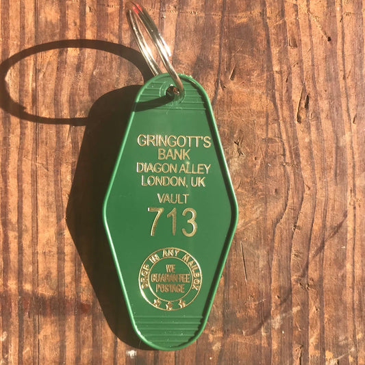 Motel Key Fob - Gringott's Bank