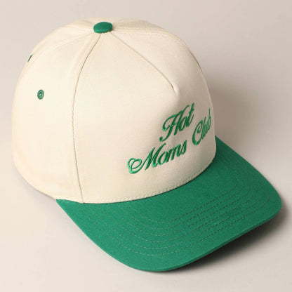 Hot Moms Club Trucker Baseball Cap: BLACK / ONESIZE