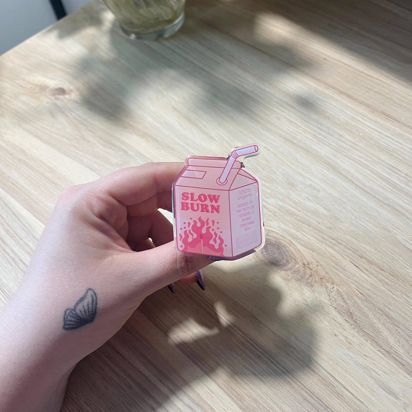 Milk Carton Kindle Grip | Classic Smut or Slow Burn: Sticker / Classic Smut