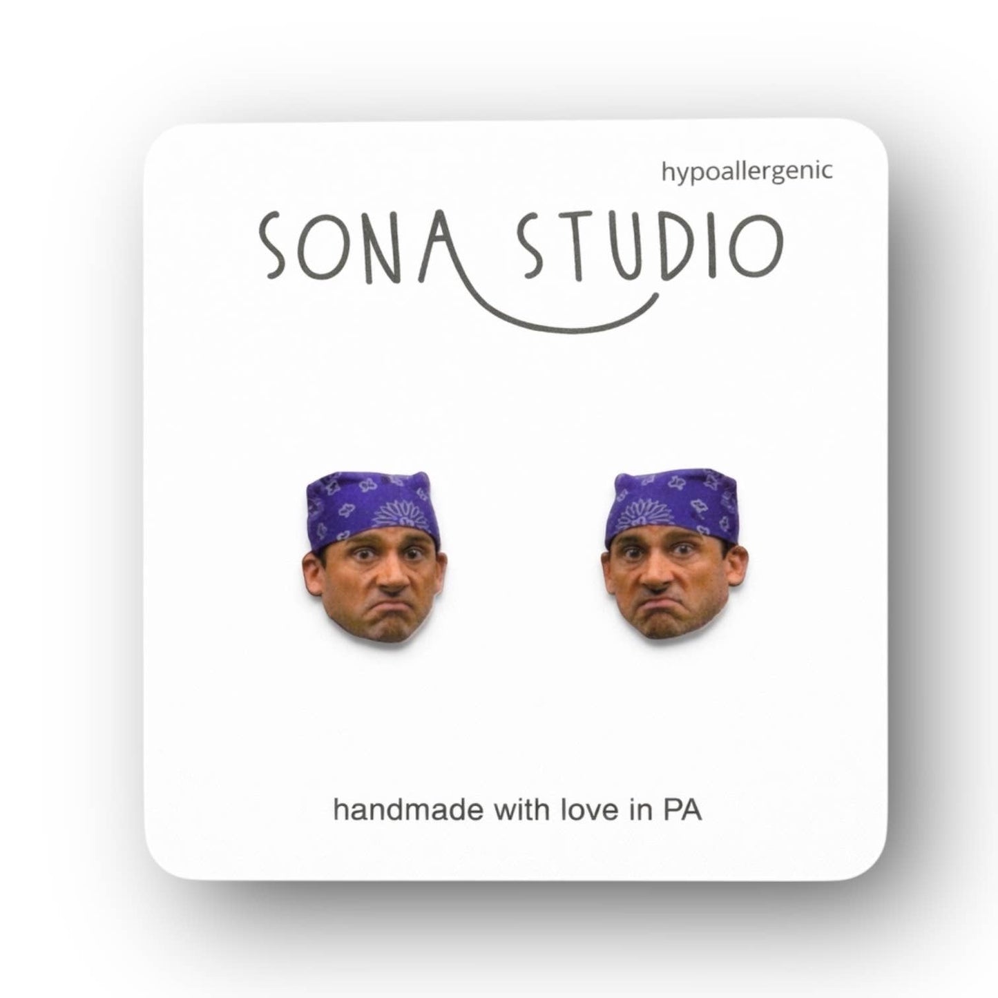 Prison Mike Earrings