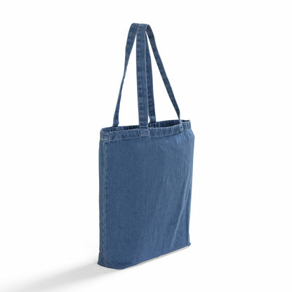 TBF Denim Twill Tote - TF270: Washed Denim