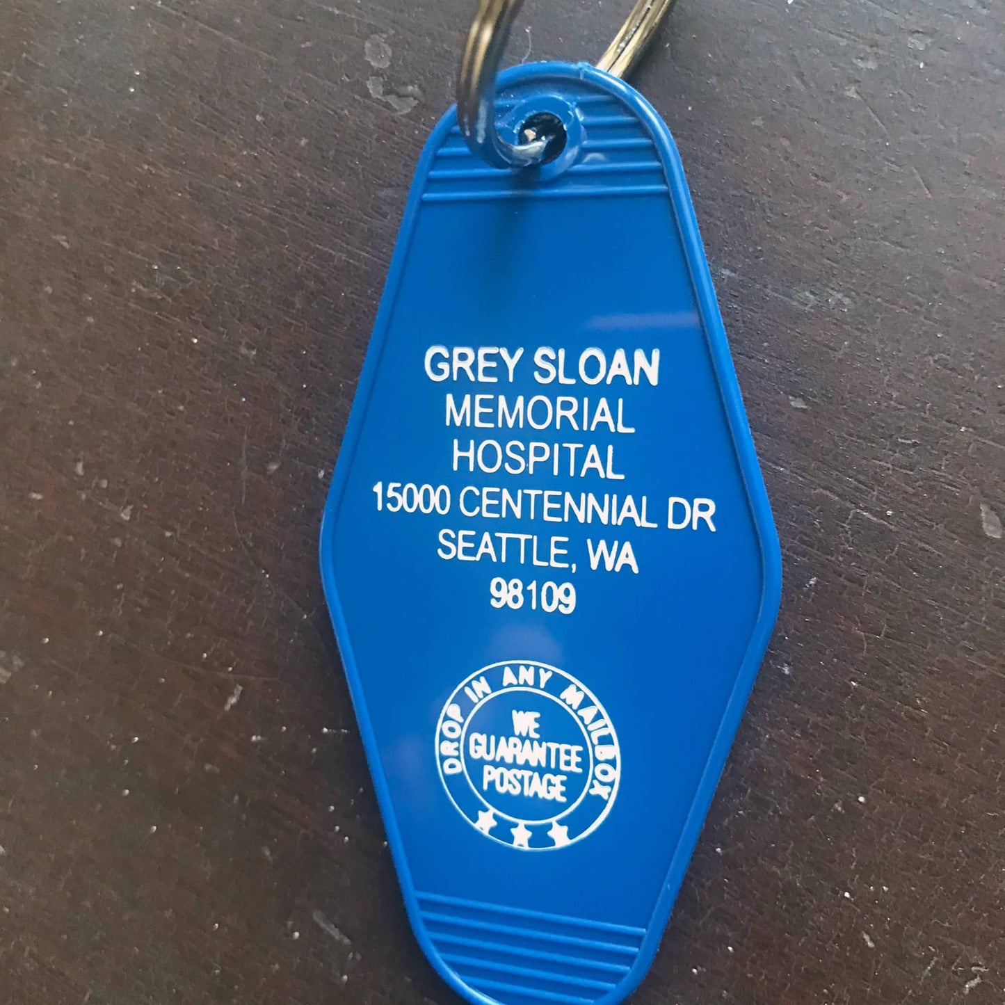 Motel Key Fob - Grey Sloan Memorial Hospital