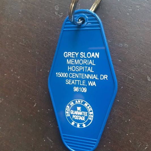 Motel Key Fob - Grey Sloan Memorial Hospital