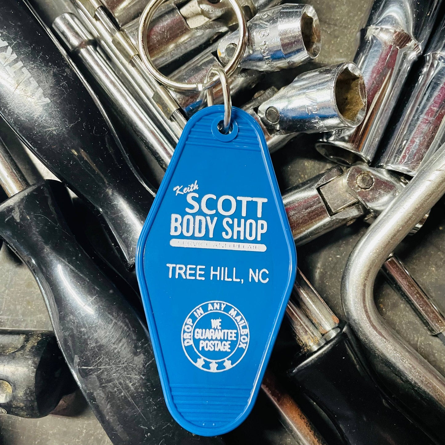 Motel Key Fob - Keith Scott Body Shop (One Tree Hill)